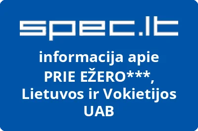 PRIE EŽERO***, Lietuvos ir Vokietijos, UAB