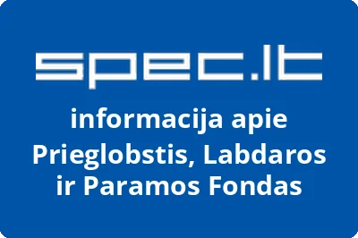 Prieglobstis, Labdaros ir Paramos Fondas