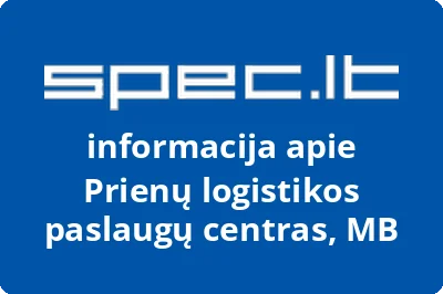 Prienų logistikos paslaugų centras, MB | spec.lt