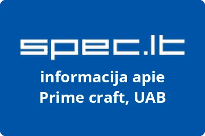 Prime craft, UAB | spec.lt