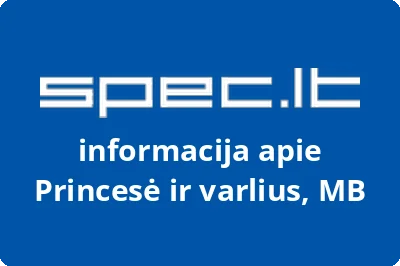 Princesė ir varlius, MB | spec.lt