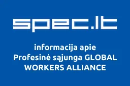 Profesinė sąjunga GLOBAL WORKERS ALLIANCE | spec.lt