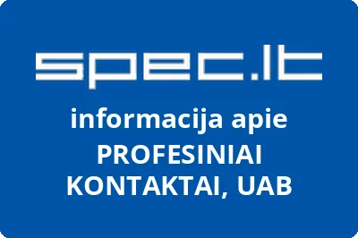 PROFESINIAI KONTAKTAI, UAB