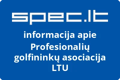 Profesionalių golfininkų asociacija LTU