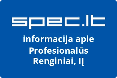Profesionalūs Renginiai, IĮ