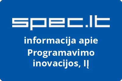 Programavimo inovacijos, IĮ