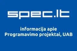 Programavimo projektai, UAB | spec.lt