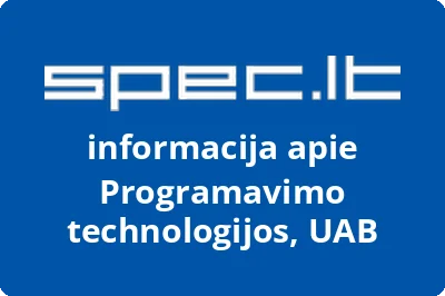 Programavimo technologijos, UAB