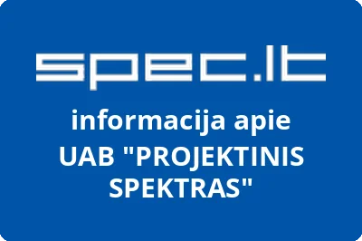 PROJEKTINIS SPEKTRAS, UAB | spec.lt