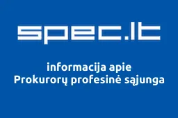 Prokurorų profesinė sąjunga iliustracija