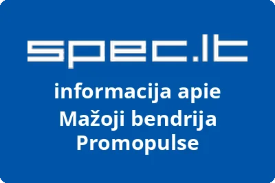 Promopulse, MB | spec.lt