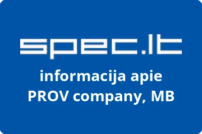 PROV company, MB | spec.lt