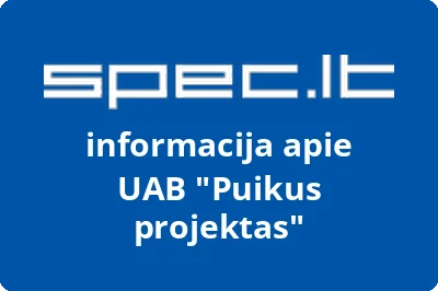 Puikus projektas, UAB | spec.lt