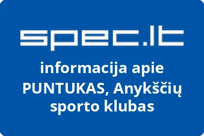 Anykščių sporto klubas Puntukas