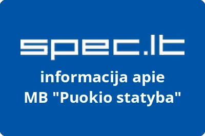 Puokio statyba, MB | spec.lt