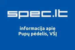 Pupų pėdelis, VŠĮ | spec.lt