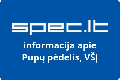 Pupų pėdelis, VŠĮ