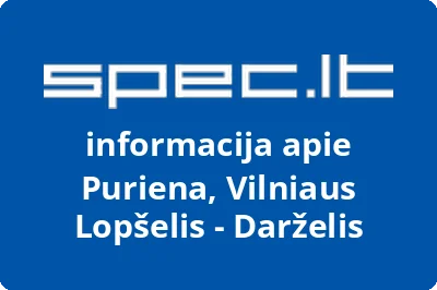Puriena, Vilniaus Lopšelis - Darželis