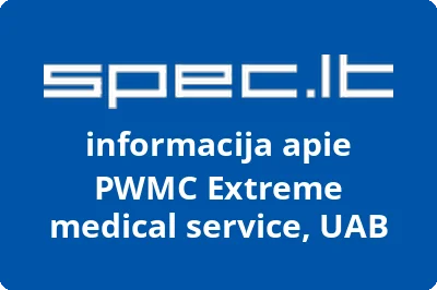 PWMC Extreme medical service, UAB | spec.lt