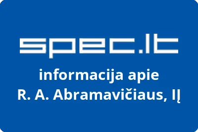 R. A. Abramavičiaus, IĮ