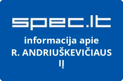 R. ANDRIUŠKEVIČIAUS, IĮ