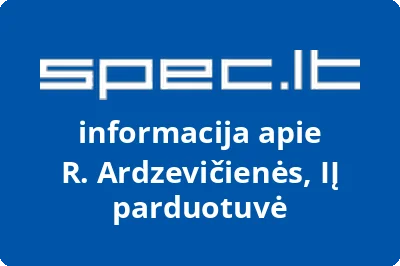 R. Ardzevičienės, IĮ parduotuvė