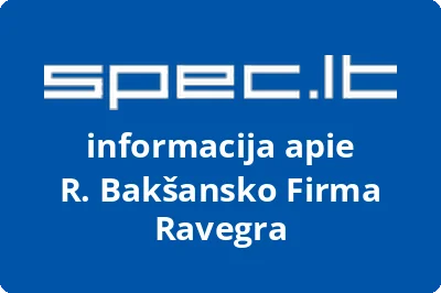 R. Bakšansko firma RAVEGRA