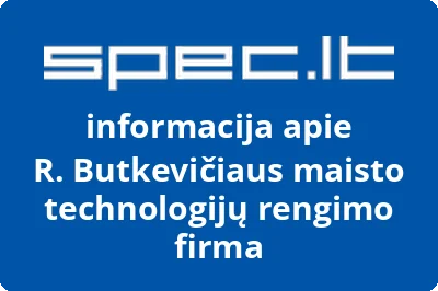 R. Butkevičiaus maisto technologijų rengimo firma