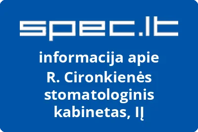 R. Cironkienės stomatologinis kabinetas, IĮ
