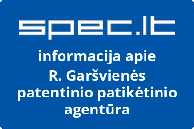 R. Garšvienės patentinio patikėtinio agentūra