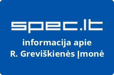 R. Greviškienės Įmonė