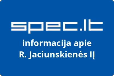 R. Jaciunskienės, IĮ