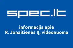 R. Jonaitienės IĮ, videonuoma iliustracija