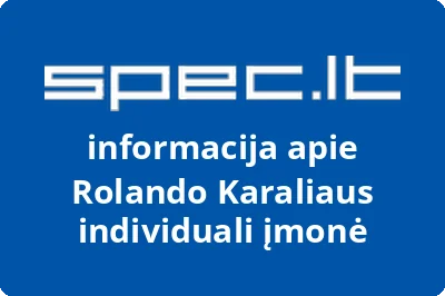 Rolando Karaliaus individuali įmonė