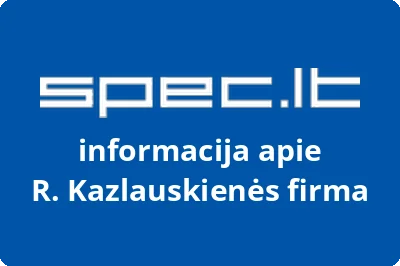 R. Kazlauskienės firma