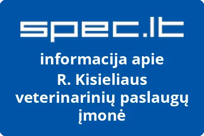 R. Kisieliaus veterinarinių paslaugų įmonė