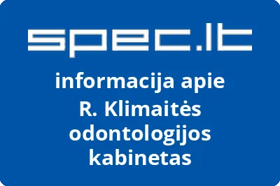 R. Klimaitės odontologijos kabinetas