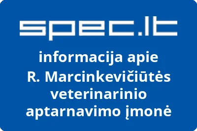 R. Marcinkevičiūtės veterinarinio aptarnavimo įmonė