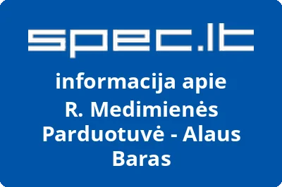 R. Medimienės Parduotuvė - Alaus Baras