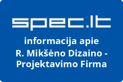 R. Mikšėno dizainoprojektavimo firma