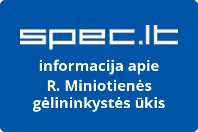 R. Minietienės gėlininkystės ūkis