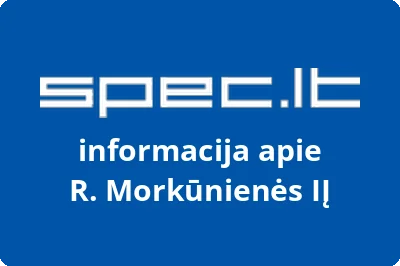 R. Morkūnienės, IĮ
