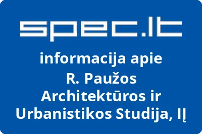 R. Paužos Architektūros ir Urbanistikos Studija, IĮ