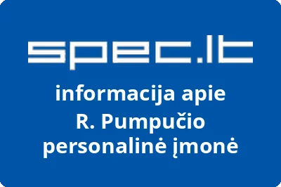 R. Pumpučio personalinė įmonė