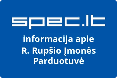 R. Rupšio Įmonės Parduotuvė