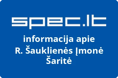 R. Šauklienės Įmonė Šaritė