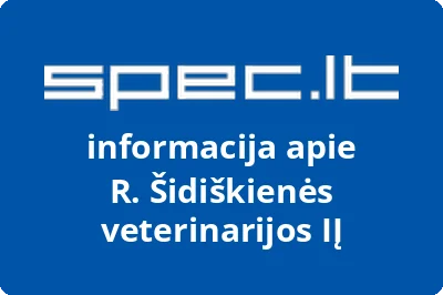R. Šidiškienės veterinarijos, IĮ