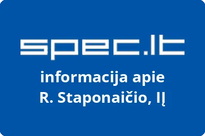 R. Staponaičio, IĮ