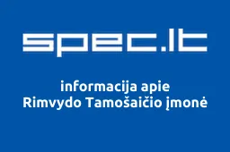 Rimvydo Tamošaičio įmonė | spec.lt
