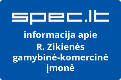 R. Zikienės gamybinėkomercinė įmonė